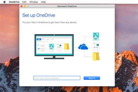 Nov 17, 2020 · How to sync OneDrive to a Mac. 1. Open the App Store and search for "OneDrive." Tap "Get," and then "Install." If asked, sign in to your Apple ID. Open the app when it's downloaded. 
